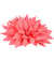 Broche fleur pivoine 14cm rouge nectar