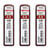 Mine de rechange ROTRING Tikky - 0,5 mm - HB - Lot de 3 étuis de 12 mines