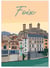 Affiche ville Foix | A3 : 29,7x42cm