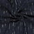 Tissu Jean Denim déchirures fils multicolore sur fond Bleu marine