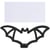 4 Marque-Places Chauve-Souris - Métal