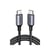 Câble de données UGREEN - USB-C vers USB-C - Nylon - Noir - 1 m