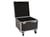 ROADINGER Flightcase 4x led theatre cob série 100 avec roulettes