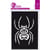 Ki-Sign - Pochoir adhésif Maori Araignée 7x10 cm
