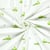 Tissu Jersey Coton imprimé Croco vert sur fond Ecru