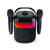 Muse Enceinte Karaoké Bluetooth 30W Étanche IPX5 avec 2 Micros sans fil Noir