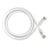 LinQ Câble USB C 100W Transfert Rapide 20Gbps 1.5m pour Ordinateur Portable Blanc
