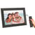 AGFAPHOTO Cadre Photo Numérique Realiview APF1000 - Écran LED 10" 1024x600, Affichage Photos, Horloge, Calendrier Programmable - Noir