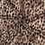 Tissu Viscose stretch Digital Rosella peau animale sur fond Beige sable