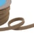 Bobine 20m double cordon fils 10mm beige lin