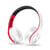 Casque Audio Bluetooth Sans Fil HIFI Stéréo Sport Blanc Bleu Polyvalent Blanc + Rouge YONIS