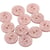 Lot de 3 boutons 2 trous mouton 15mm Rose Layette