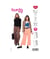 Patron Burda 5969 - Pantalon avec coulisse dos élastique, jambes amples du 36 au 46 (FR) taille n°FR 36-46