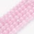 Fil de 45 Perles ronde en pierre naturelle QUARTZ ROSE 8 mm