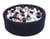 Piscine à balles Aire de jeu + 450 balles bleu marine noir, blanc, rose clair,gris - Velinda