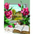 Princesse - Canevas antique Fenêtre sur jardin Mimo Verdé 50x65 cm