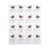 Puffy Sticker "Happy Clouds", 32 pces