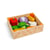 Cageot de legumes en bois pour tout petit - Bigjigs - Orange