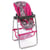 Chaise haute de poupée rose imprime - bayer chic 2000 - 65587 - accessoire poupon