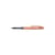 Lot de 12 stylos feutres plume PENTEL Tradio TRJ97 encre noire corps orange pastel