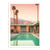 Affiche 50x70 cm - Motel 66 Palm Springs - Philippe Hugonnard