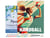Peinture par Numéro Figured'Art avec Cadre - Affiche sportive Handball - Kit de Loisir Créatif DIY Numéro d'Art Complet - 40x50cm toile tendue sur châssis