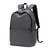 Sac À Dos Ordinateur Multifonctionnel En Tissu Oxford Avec USB Et Anti-Vol Gris YONIS