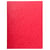 Chemise simple sans élastique avec 3 rabats carte lustrée 400gm2 - A4 - Rouge - x 25 - Exacompta
