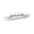 MetalEarth Bateaux: TITANIC 13.37x3.96x2.28cm, maquette 3D en métal avec 2 feuilles, sur carte 12x17cm, 14+