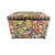 Boîte couture 21cmx28cmx19cm fleurs multicolores