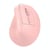 Souris Verticale Rechargeable Sans Fil Pour Bureau Avec Boutons Multimédia Rose YONIS