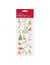 Stickers foil Christmas sloths PAPERMANIA