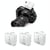 Microphone Sans Fil Pour Interviews Et Enregistrements Audio Haute Qualité Blanc YONIS