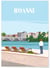 Affiche ville Roanne | A3 : 29,7x42cm