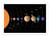 Affiche 50 x 70 cm -  Solar System Horizontal - Cats and Dotz by The Artcicle
