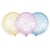 3 Ballons Confettis Ø48cm