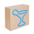 Enceinte Bluetooth® Neon avec chargeur à induction   Cocktail