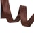 Bobine 25m ruban métallique marron chocolat