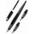 Stylo plume - Calligraphie - 3 plumes différentes - Rechargeable - ONLINE - Air Noir/Rose