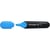 Lot de 10 surligneurs SCHNEIDER Job bleu pointe biseautée 1-5 mm - Rechargeable
