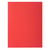 Paquet de 100 chemises ROCK''S 210 - 24x32cm - Rouge - Exacompta