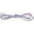 Cordon cuir Ø 1 mm Gris parme 1 m