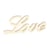 Love - 28x12 cm - mot en bois Artemio