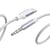 Force Power Câble Audio USB-C Mâle vers Jack 3.5mm Mâle en Nylon Tissé Renforcé 1.2m Blanc