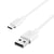 Avizar Câble USB vers USB type-C 2m Charge & Synchro Blanc
