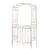 Pergolas avec des portes, blanc, 8x15x3,7cm, 1 pce.