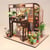 Puzzle 3D - Maison miniature Coffee Shop - Figured'Art