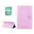 Housse Tablette Universelle 10' Protection Simili Cuir Support Étui Rose
