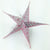 Papertree - Etoile en papier 5 pièces Rouge/ Argent
