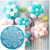 10 Supports à Ballons - Forme Fleur